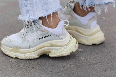 white dad shoes|white chunky dad sneakers.